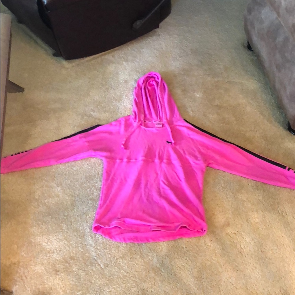 Pink Victoria secret sweat shirt